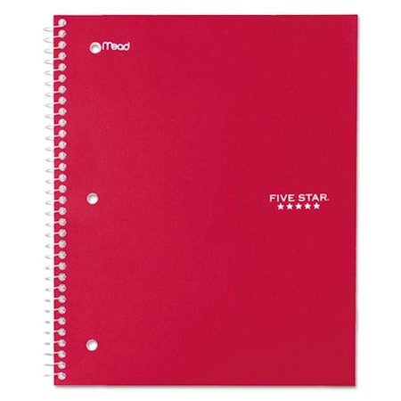 Mead Products Mead Products MEA72017 1 Subject; Wirebound Notebook - Red MEA72017